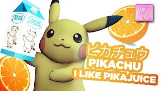 New Pikachu  I like PikaJuice Song Parody 2017 [upl. by Aluin37]