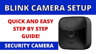 Setting Up A Blink Security Camera System  Weekend Warrior DIY [upl. by Queena87]