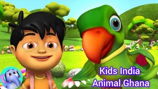 Mota hathi  Mota hathi song  kids song hindi  Cartoon Song [upl. by Zetrom]