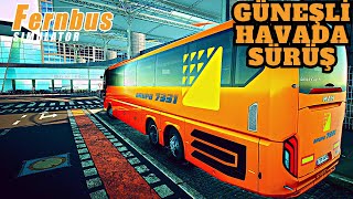 GÜNEŞLİ HAVADA SÜRÜŞ  FERNBUS SIMULATOR [upl. by Amato]