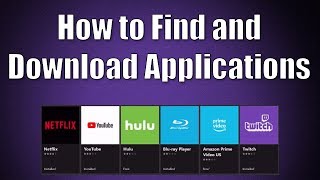 How to Find and Download Apps on Xbox One [upl. by Furnary]