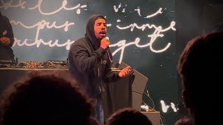 Earl Sweatshirt  EAST LIVE Victoria 100824 [upl. by Enilav]