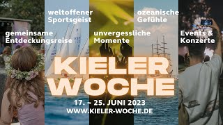 🌊 Das größte Sommer und Segelfestival der Welt vom 17  25 Juni in Kiel🌊 [upl. by Ashleigh]