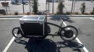 TrioBike CargoE Electric Cargo Bike Bike To Work Day 2016 [upl. by Suzann]