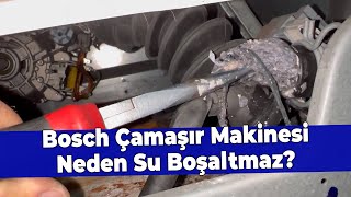 Bosch Çamaşır Makinesi Suyunu Neden Boşaltmaz F18 Arıza Kodu [upl. by Onivag]