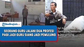 Cerita Pilu Guru Honorer di Sukabumi Pulang Mengajar di Sekolah Alvi Noviardi Jadi Pemulung [upl. by Morocco]