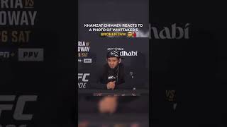 KHAMZAT CHIMAEV post fight conference news ufc talent power shorts treding ufc308 fight [upl. by Haldes974]