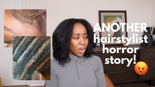 the worst hairstylist horror story youll ever hear 😨  PUS WAS LEAKING FROM MY HEAD FOR A WEEK [upl. by Ahsema]