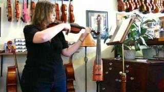 Violins Whats the Difference  Part 2 Student Violin played by Amy Tobin of Fein Violins [upl. by Esta]