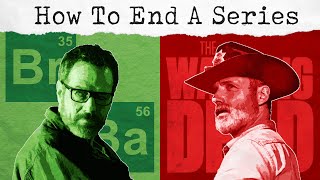 How To End A Series  Breaking Bad vs The Walking Dead [upl. by Ereveneug810]