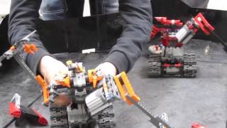 LEGO Battle Robots Hobby Expo [upl. by Itsym]