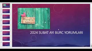 2024 Şubat Ayı Burc Yorumları burcyorumlari şubat dolunay yeniayritüeli astroloji [upl. by Alegnat57]