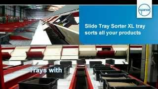 Slide Tray Sorter with XL tray sorts all products [upl. by Midian919]