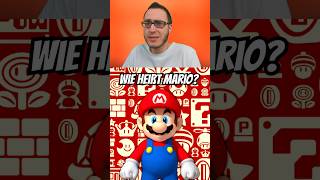 Marios voller Name ist MARIO MARIO Stimmt dieser Mythos Shorts SuperMario Mario Nintendo [upl. by Jason]