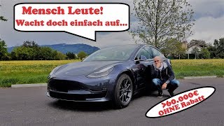 Tesla Model 3  Eine wahre Geschichte Hot oder Schrott [upl. by Ochs]