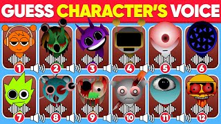 🔊 Guess The Phase 1 2 3 4 5 amp 6 Sprunki Characters By Their VOICES  Incredibox Sprunki Quiz [upl. by Sheppard195]