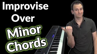 The BEST SCALE to improvise over Minor Chords [upl. by Zurciram]