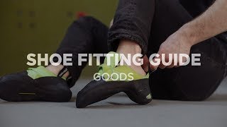 The Goods  How To Fit Climbing Shoes [upl. by Nerad]