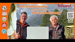 Infrarotheizung ist nicht gleich Infrarotheizung Infrarot Unterschied Infrarotheizung Infrarot [upl. by Mervin]