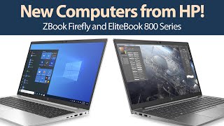 NEW HP Computers EliteBook 850 G8 840 830 X360  Plus New ZBook Firefly 14 amp 15 G8 [upl. by Annawal]