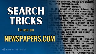 5 Newspaperscom Search Tricks You Should Use RIGHT NOW [upl. by Brodench]