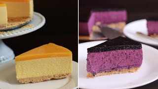 3 Easy NoBake Cheesecake Recipes [upl. by Nednerb]