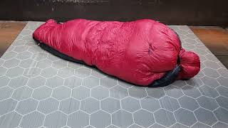 cumulus teneqa1000 backpacking sleeping bag  큐물러스 테네카1000 백패킹 침낭 사이즈 [upl. by Pisarik]