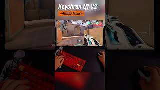 Keychron Q1 V2 in Valorant POV with Razer Viper v2 Pro [upl. by Dole727]