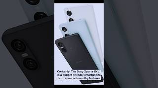 Sony Xperia 10 VI Debut shorts sonyphone sonyxperia [upl. by Phaih]