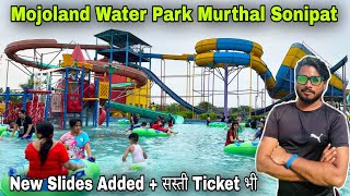 Mojoland water park sonipat ticket price  mojoland water park sonipat  New slides [upl. by Burkhart]