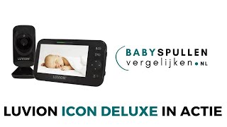 Luvion Icon Deluxe babyfoon in actie [upl. by Eugor831]