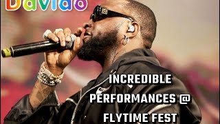 How obo davido Lit 🔥up FLYTIMEFEST HIGHLIGHTS FROM THE TIMELESS NIGHT WITH DAVIDO [upl. by Anuahsat980]