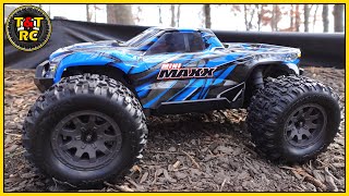 Is It WORTH The PriceNEW Traxxas Mini MAXX Unboxing First Run amp Quick Review [upl. by Kitarp]