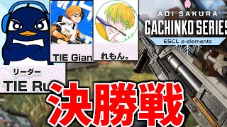 『Apex大会本番』ASGS FINAL決勝！！ 優勝するぞ！ポーランドルール  TIE RuTIE Gianれもん。  Apex Legends [upl. by Schoening]