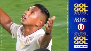 Noche Crema Edison Flores anotó el 10 para Universitario de Deportes [upl. by Bunce]