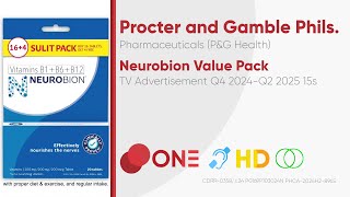 Neurobion Value Pack TV Ad Q4 2024Q2 2025 15s Philippines CCHDST [upl. by Ard]