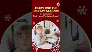 Get Ready for the Holidays with the Perfect Playhouse [upl. by Romona]