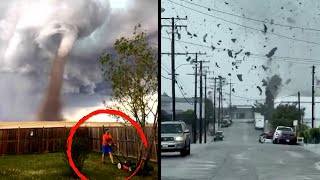 People Who Survived Terrifying Tornadoes [upl. by Eilatam4]