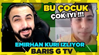 Barış G EMİRHAN KURİ  KOMİK MONTAJ İZLİYOR BU ÇOCUK ÇOK EĞLENCELİ [upl. by Pussej]