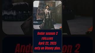 Andor season 2 release date revealed [upl. by Kilbride]