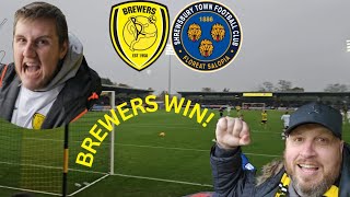 The Brewers get their first league win of the season  Burton Albion v Shrewsbury Town Matchday Vlog [upl. by Esinehc]