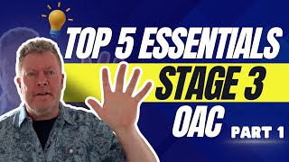 Top 5 Essentials EVERY Candidate Must Know for OAC Stage 3 l Part 1 policerecruitment [upl. by Nyliuqcaj222]