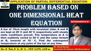 One Dimensional Heat Equation  One Dimensional Heat Equation Problems  1D Heat Equation Questions [upl. by Yorgerg288]