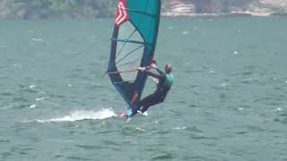 Starboard test Kode 2021 85l Sail Blade 45 [upl. by Etnomaj]