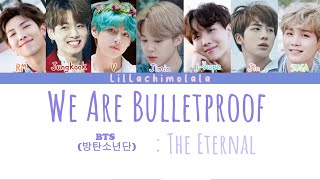 BTS “We Are Bulletproof  The Eternal” 방탄소년단 Colour Coded Lyrics Romanized [upl. by Blanca]