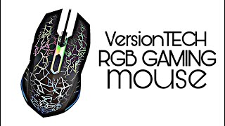 VersionTECH RGB Gaming Mouse Review and Unboxing [upl. by Aremat]