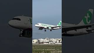 Transavia A320N from Paris Orly faroairport aviation [upl. by Ayanahs]