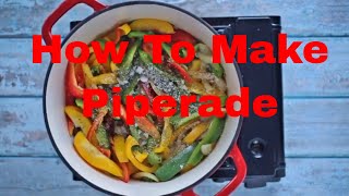 Learn How to Make Basque Piperade in 1 minute [upl. by Laddy547]