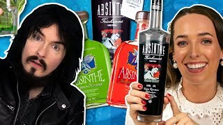 Irish People Try The Worlds Strongest Absinthe 80 160 Proof [upl. by Kleinstein]