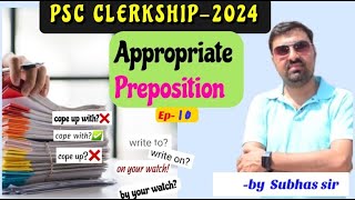 PREPOSITION Fillers EP 10 Appropriate Prepositions [upl. by Courtenay]